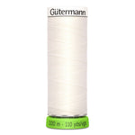 Gutermann rPET 100% Recycled Polyester Thread, 110yd - 111 Oyster